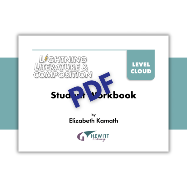 Lightning Lit--Level Cloud Student Workbook PDF